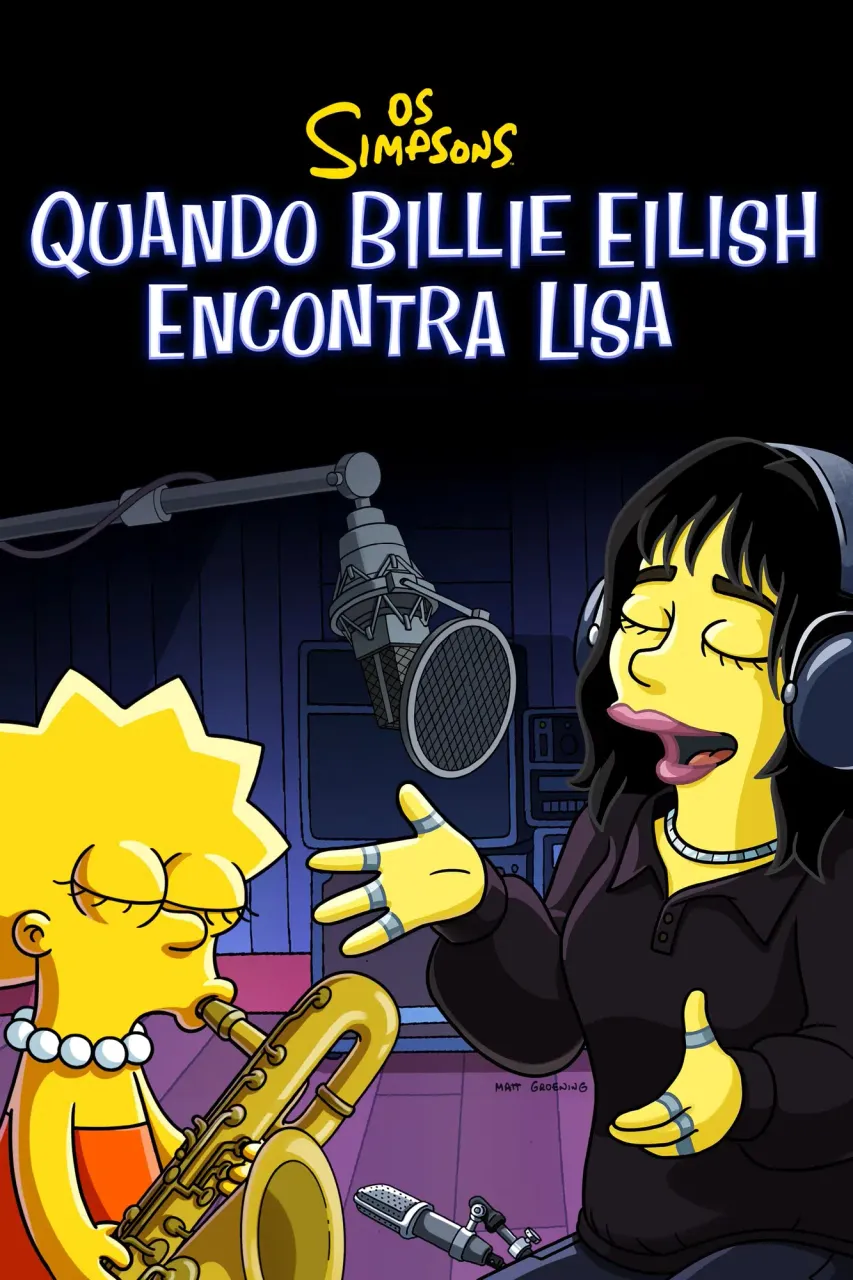 Os Simpsons: Quando Billie Eilish Encontra Lisa