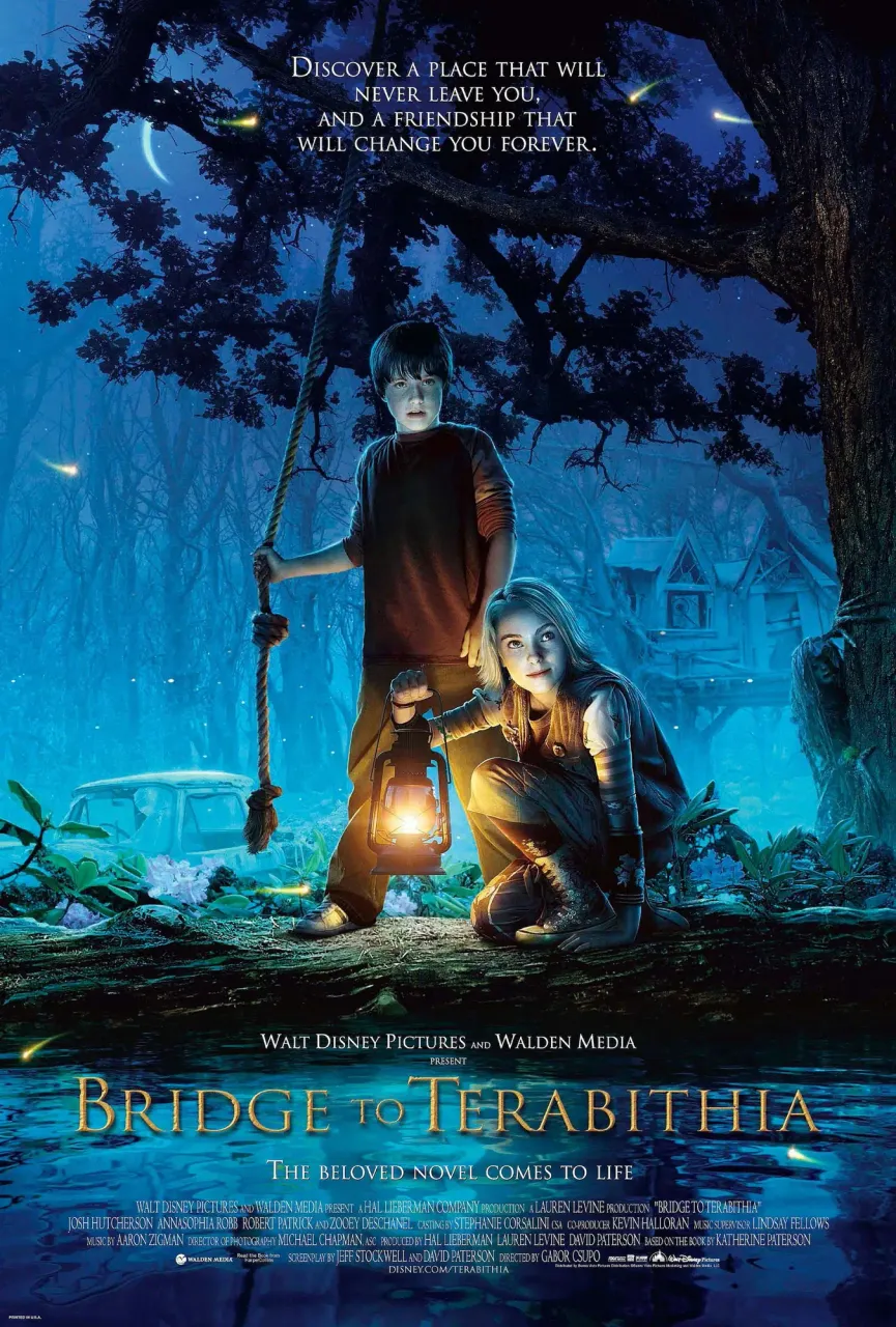 Bridge to Terabithia: Audio Commentary with Co-Producer Lauren Levine and Actors Josh Hutcherson and AnnaSophia Robb