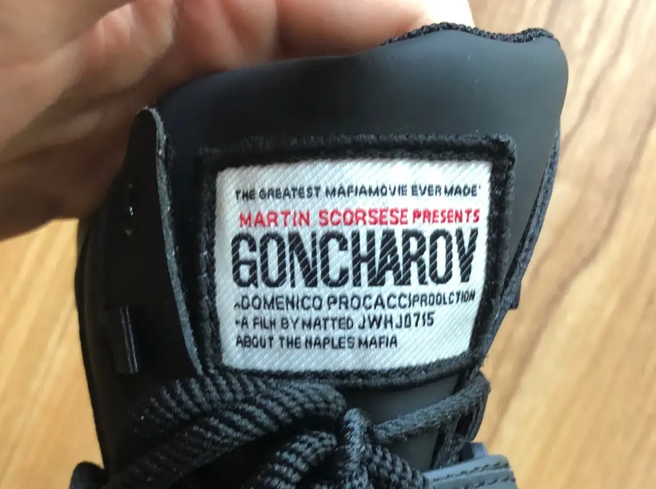 The infamous Goncharov boots.