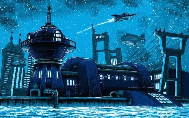 r/futurama - I've collected several Futurama wallpapers over the years. For the 17th anniversary, here is my rage dump of wallpapers.
