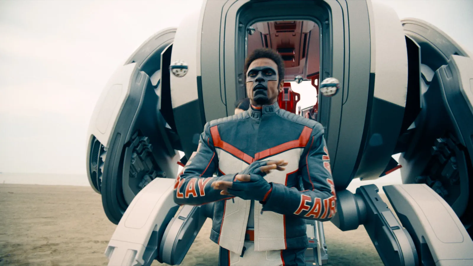 EDI GATHEGI as Mr. Terrific in DC Studios’ and Warner Bros. Pictures’ “SUPERMAN,” a Warner Bros. Pictures release.